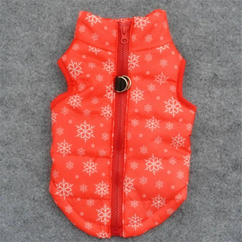 Christmas Pet Puppy Dog Winter Warm Jacket Coat Clothes Cute Xmas Vest Costumes - Picture 10 of 146