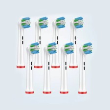 8Pcs Floss Type Replacement Rotating Toothbrush Brush Heads For D12