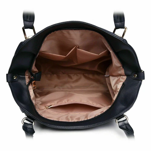 Ladies Designer Soft Faux Leather Slouchy Hobo Handbag Tote Shoulder Bag New - Bild 15 von 24
