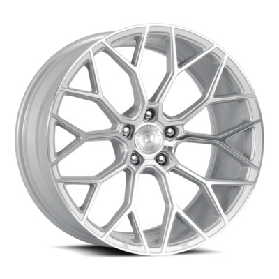 DOLCE Performance Pista 20X8.5 5X112 ET28 Gloss Silver Machined Face (Qty of 1)