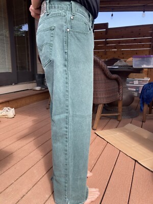 VTG 90s Levis SilverTab Green Loose Jeans Mens 36x32- *FITS VTG 90s Levis SilverTab Green Loose Jeans Mens 36x32- *FITS