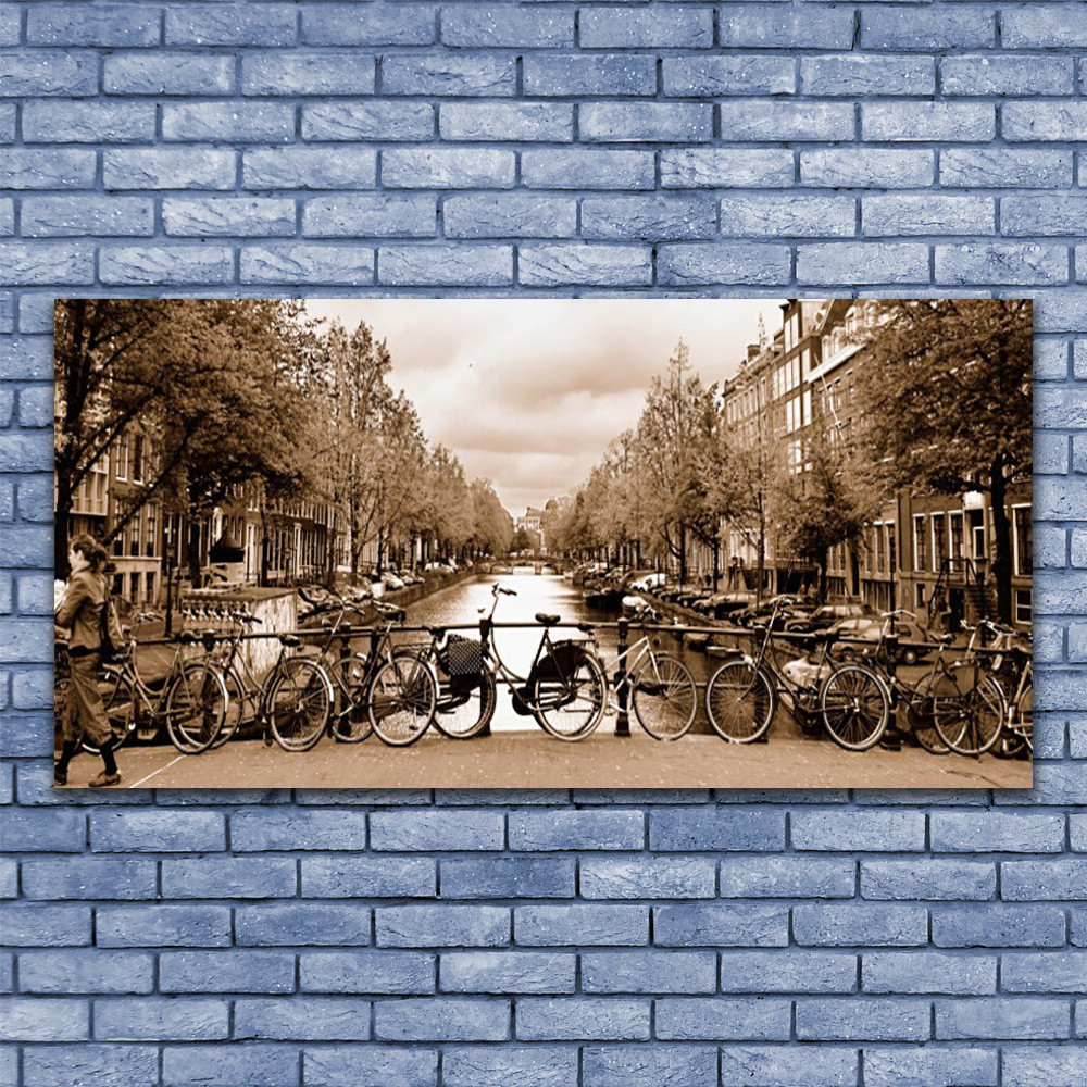 Tableau plexiglas 140x70 paysage de nature avec finition brillante haut de gamme