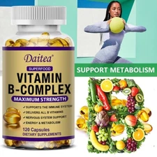 Highly Effective Vitamin B Complex Capsules Support The Immune System