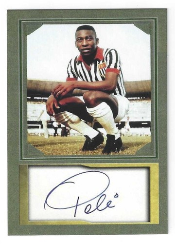 Pele #P-1 2020 ACEO Art Print Sample Card By Pietro Pertosa - Soccer Legend Trading Card