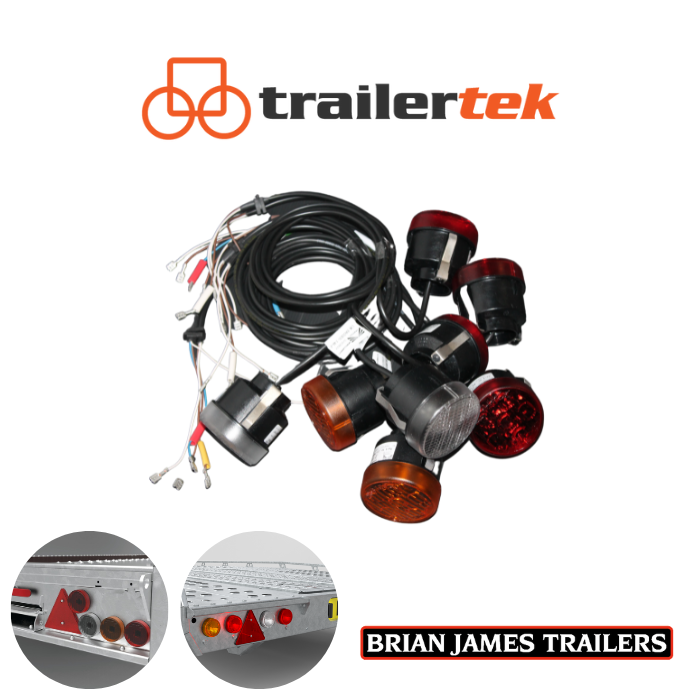 Brian James Amber Connect T4/T6 LED Side Marker Lights By Aspock - Pair, Genuine, 65mm X 44mm