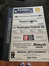 VTG 2000 R.L. Polk Huntington West Virginia City Directory Hardcover Phone Book