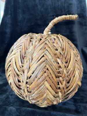 NEW Raz Import Wicker Pumpkin 12.75 
