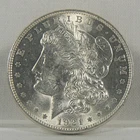 1921 U S Silver Morgan Dollar $1 Coin 90% Silver - Brilliant Luster