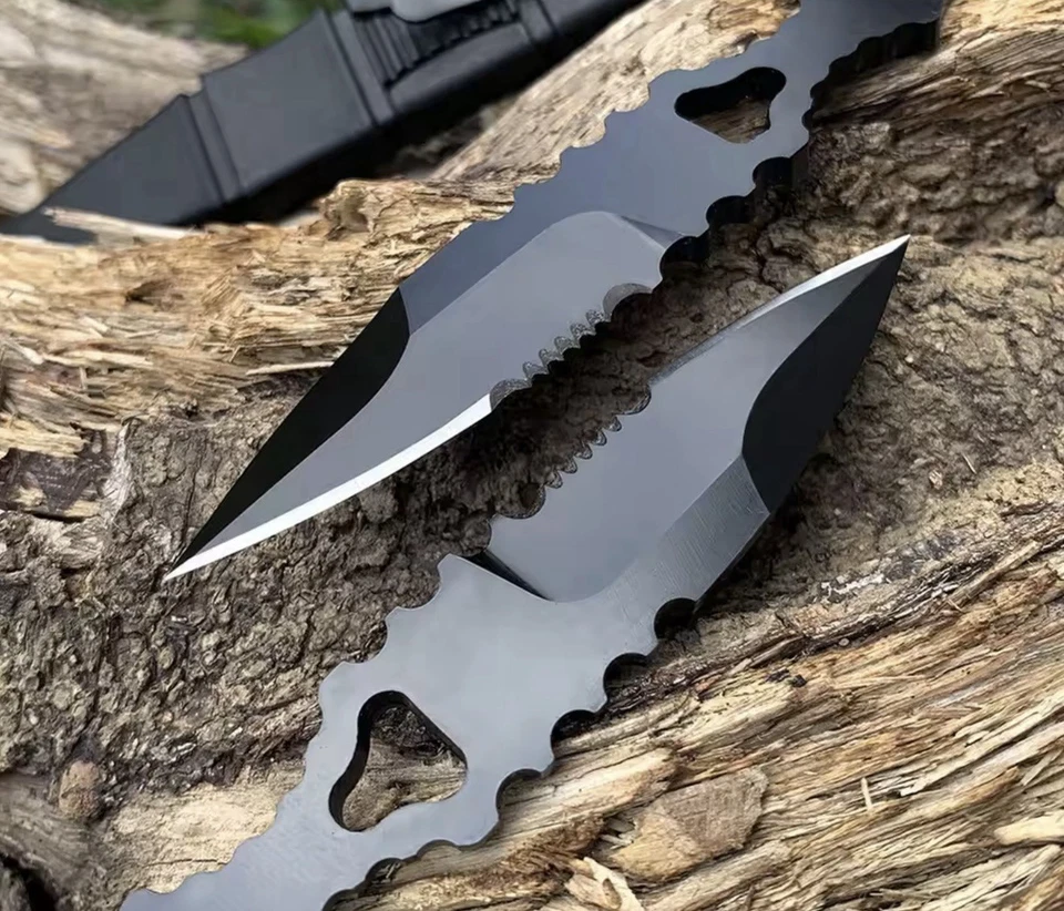 Cuchillo de hoja fija SOCP Dagger Tactical D2 BK BM 176 cuchillo de caza cuchillo de supervivencia Foto 3 de 4