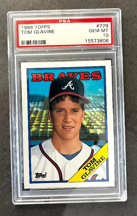 1988 Topps Tom Glavine R/C Gem Mint PSA 10