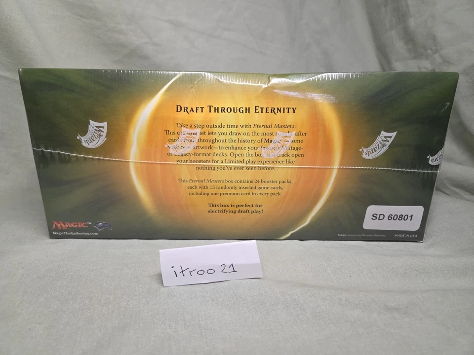 MTG Eternal Masters Booster Box (2016) – Magic The Gathering – Factory Sealed - Image 3 of 4