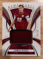 2020 Panini Immaculate Soccer Remarkable Patch Chris Wood /99