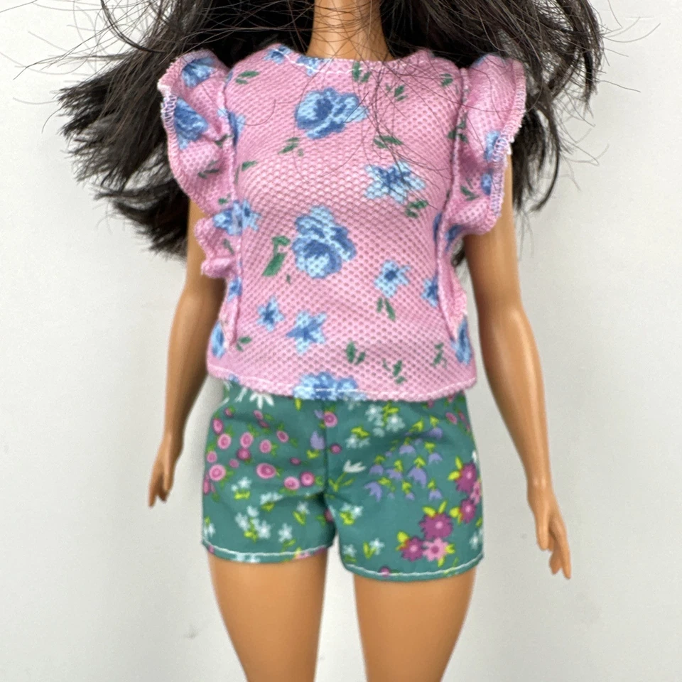 Barbie Fashionistas C196 volantes florales #78 Foto 3 de 4