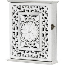Schlüsselschrank aus Holz, Vintage Design, Europäisches Muster