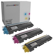 3PK COLOR for Brother TN-210 TN210 Toner Cartridge HL-3040CN HL-3070CW DCP-9010C