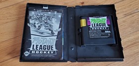 Mutant League Hockey Sega Genesis Video Game Complete w Box Manual EA Poster CIB