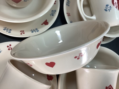 Corelle HOMETOWN 20 Dishes Mixed Lot 6 Mugs, 6 Cereal/Soup Bowls, 8 Bread Plates - Picture 13 of 19