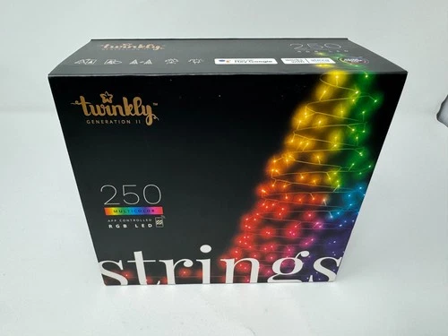 ✅New✅ Twinkly Smart Light 65.6-ft  250 LED RGB Multicolor Strings Generation II