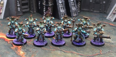 Thousand Sons  10x Rubric Marines - Artist Painted #5998