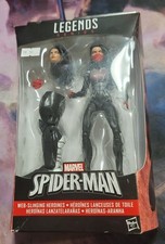 2016 Hasbro Marvel Spider-Man Legends Space Venom Series Silk 6  Scale Figure