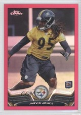 2013 Topps Chrome BCA Pink Refractor 85/399 Jarvis Jones #31 0f8