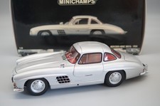 1:18 Minichamps 180039000 Mercedes-Benz 300 SL Gullwing 1954 SILVER - MH907