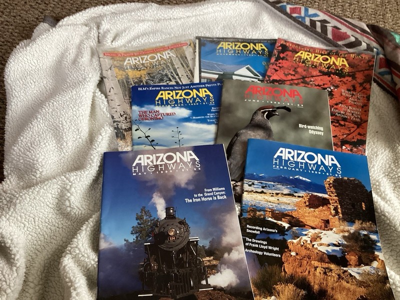 ARIZON HIGHWAY MAGAZINES FROM 1990
