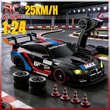 4WD Remote Control Drift Car 1:24 2.4G Radio High Speed 25KM/H RC Racing Car