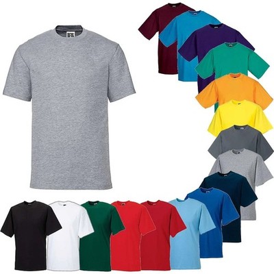 Russell Classic T Herren Männer Arbeits T-Shirt Tee S-4XL