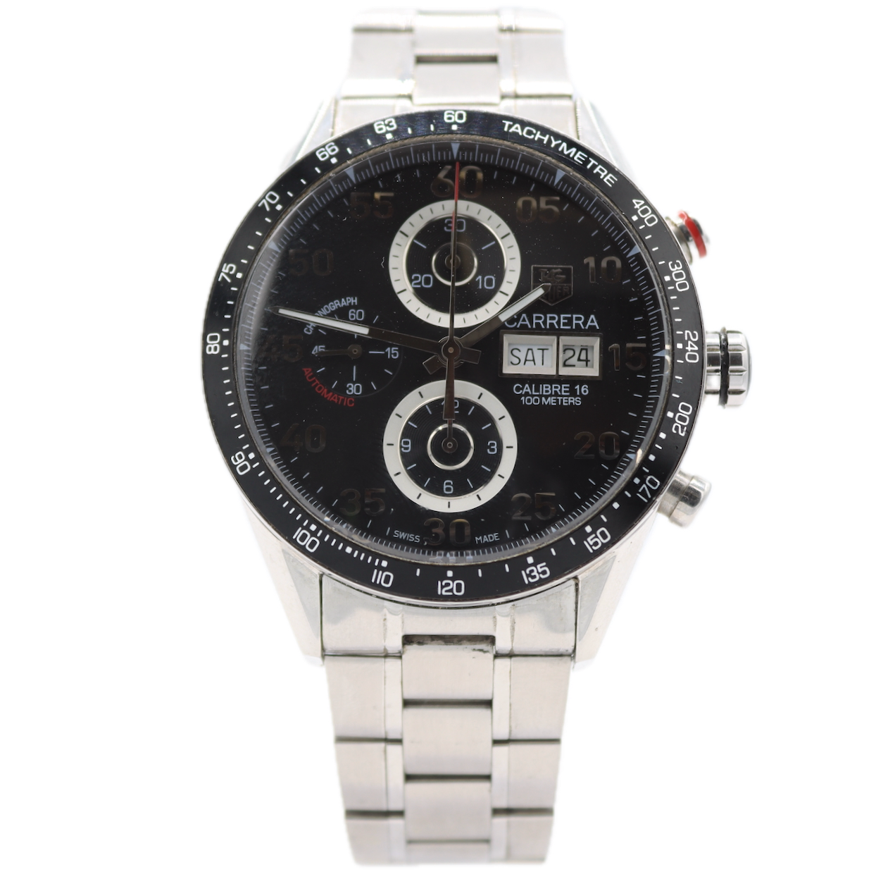 TAG Heuer Carrera Men's Black Watch - CV2A10