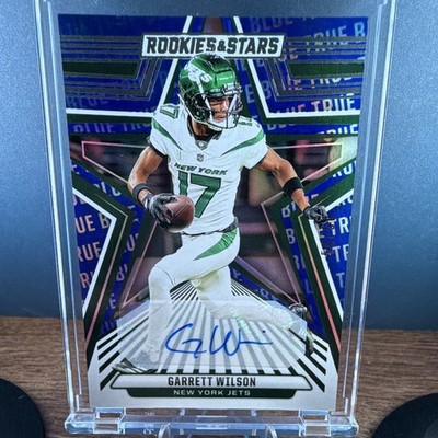 Panini 2024 Rookies & Stars True Blue Signatures Garrett Wilson Auto 50/50