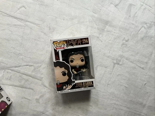 F3 Funko Pop Vinyl Figure Rocks Slayer Tom Araya 156