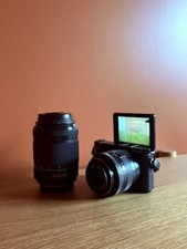 Samsung NX3300 With 50-200  20-50 Lenses In Working Condition W/Battery