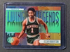2019-20 Panini Illusions Oscar Robertson #7 Living Legends Emerald