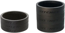 Ritchey WCS Carbon Headset Stack Spacers - 1-1/8" Matte Black, Lightweight