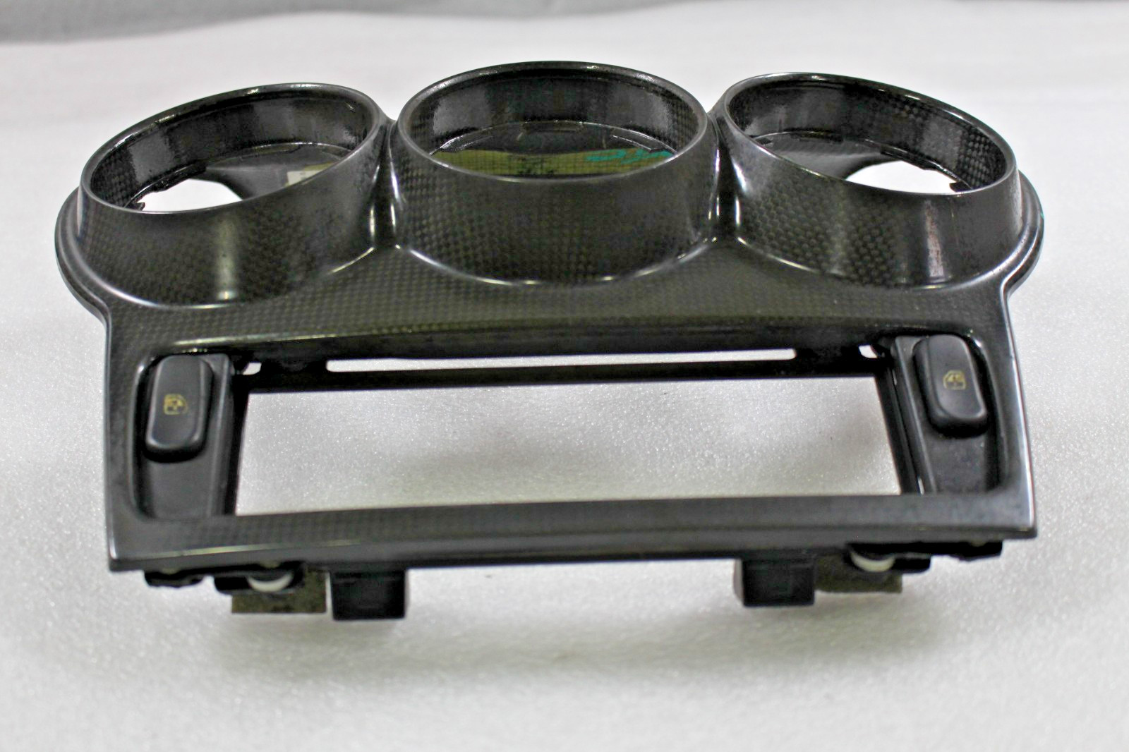 Ferrari F430 Carbon Fiber Center Radio Dash Bezel, Used Aftermarket P/N 68648300