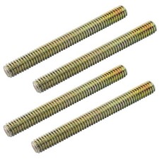 8pcs Fully Threaded Rod 5/16"-18 3" Length Zinc Plated All Threaded Rods Carb...