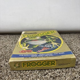 Frogger Intellivision, 1983 With Box No Manual Tested Intellivision Game