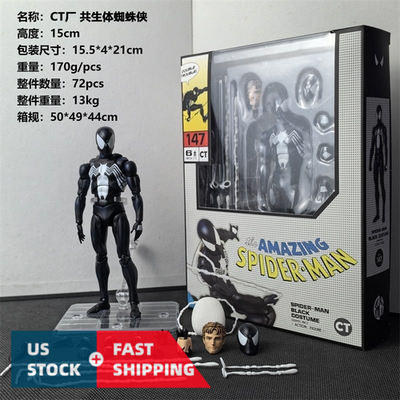 CT Toys No.147 Spider-Man Black Costume Comic Ver. 1/12 Action