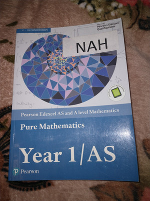 Pearson Edexcel AS and A level Mathematics Pure Mathematics Year 1/AS Textboo...