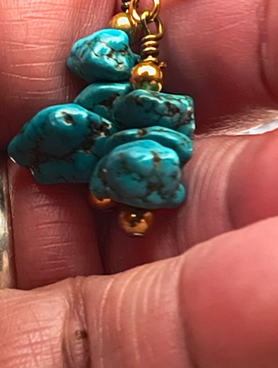 Vintage Untested Unsigned Gold Dipped? Spiderwed … - image 8