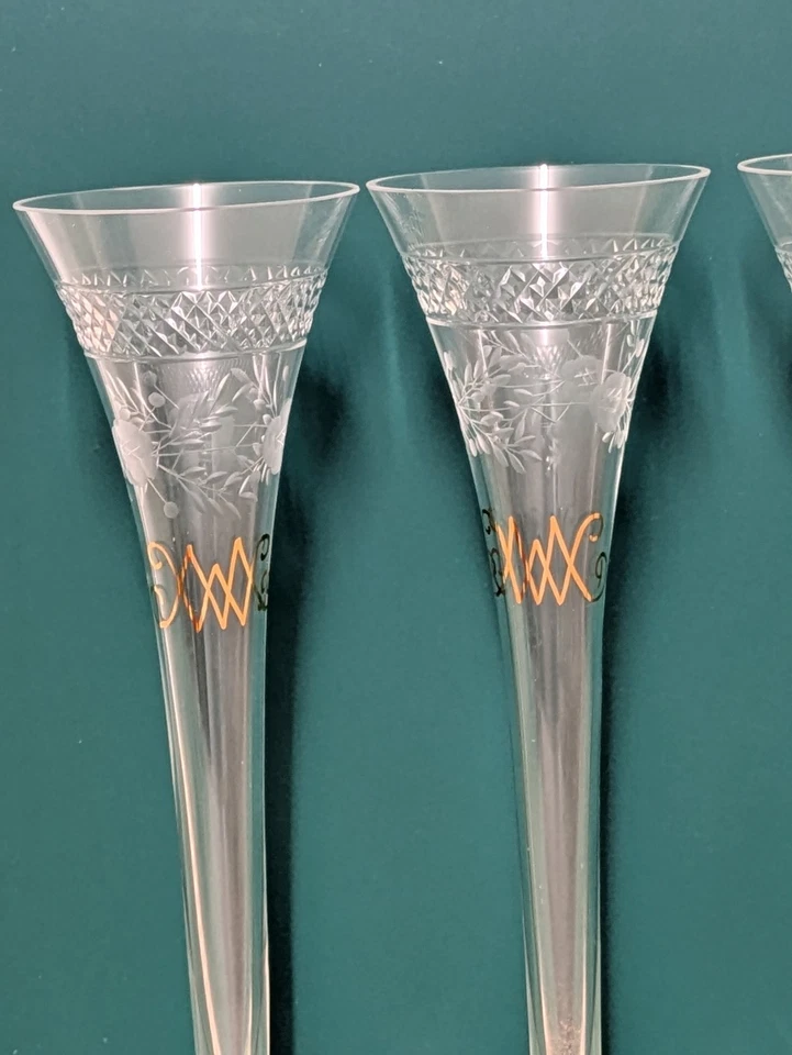 5 WMF Sektflöten -Fürst von Metternich Sektgläser– geschliffen - Bild 4 von 4