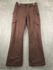 Volcom Ski Snow Pants Women's M 32x33 Rosewood Boot Insulated Modern Fit Flaw