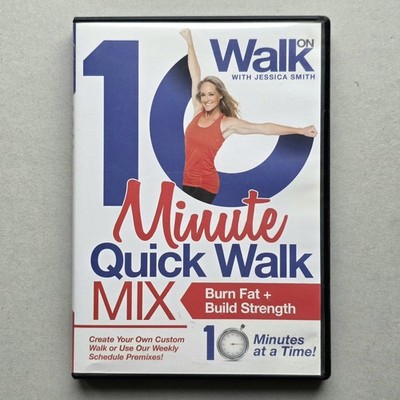 Walk On with Jessica Smith: 10 Minute Quick Walk Mix (DVD, 2016)