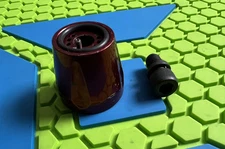 SMART PARTS SHOCKER SFT / NERVE VERTICAL ASA ADAPTER VASA + SCREW - GLOSS RED