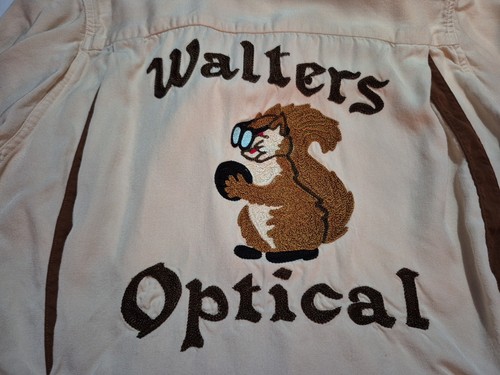 Camisa de Bowling Bordada Óptica King Louie-Walter De Colección - Para Hombre Talla M-*LEER* - Imagen 15 de 15