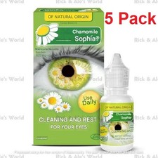 Gotas Manzanilla Soluci n Sophia, Alivio y Descanso de Origen Natural - 5 Pack