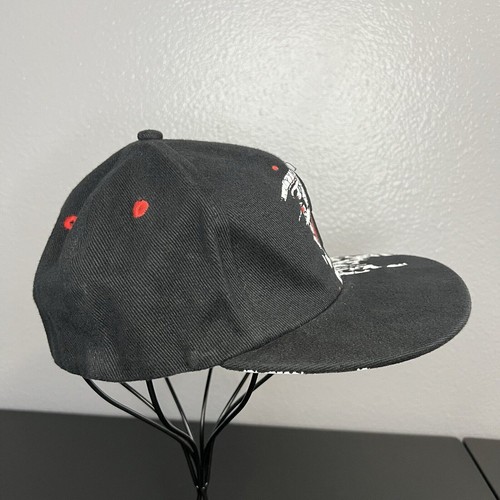 Disney Parks Angry Mickey Mouse Fitted Hat Black Graffiti YOUTH Cap 54 - 57CM - Picture 4 of 8