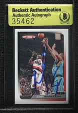 BAS 2005-06 Topps Total Zach Randolph #97 Authentic Auto ur8