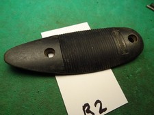 Remington Shotgun Buttplate 1.76 X 4.96 Curved Plastic R2
